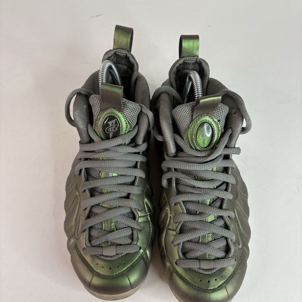 Nike Air Foamposite One 'Shine' AA3963-001 Women's Size 8 Green - Picture 4 of 11